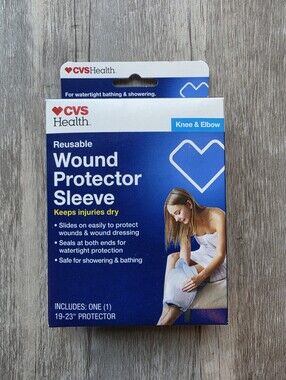 CVS Reusable Wound Protector Size: 19-23“ Protector for Knee & Elbow, New